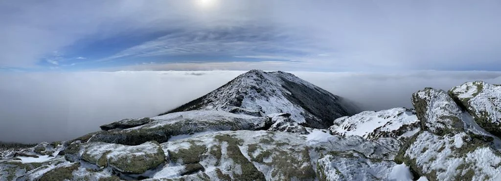 Mt. Lafayette looking towards Little Haystack, Franconia Ridge